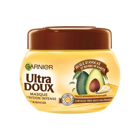 Masque capillaire à l avocat et au karité Ultra Doux 300 ml La