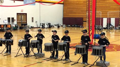 Kids Drumline Performance Youtube