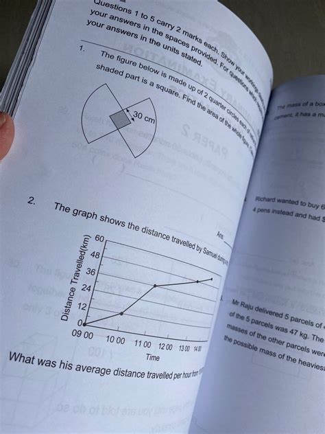 Free Mailing PSLE Maths FAN Math Mathematics Stimulated Exam