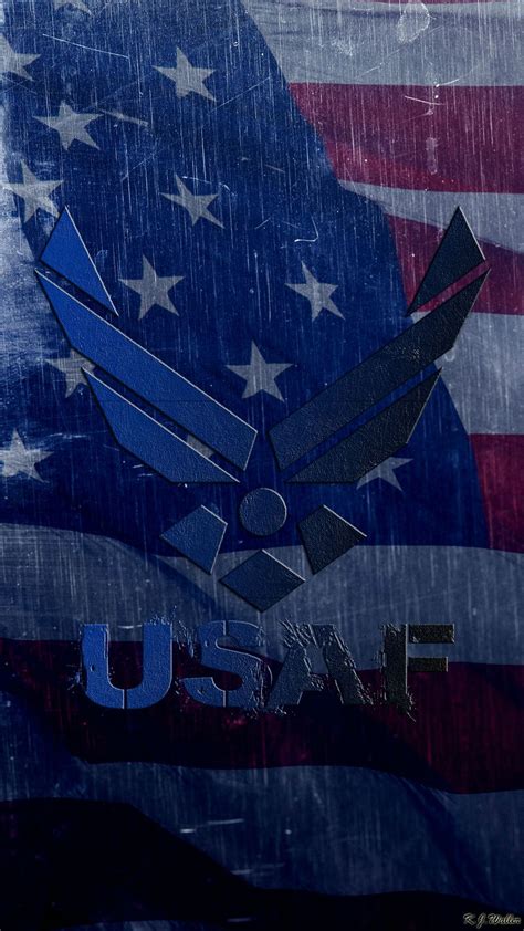 Us Air Force Logos Wallpapers Wallpaper Cave