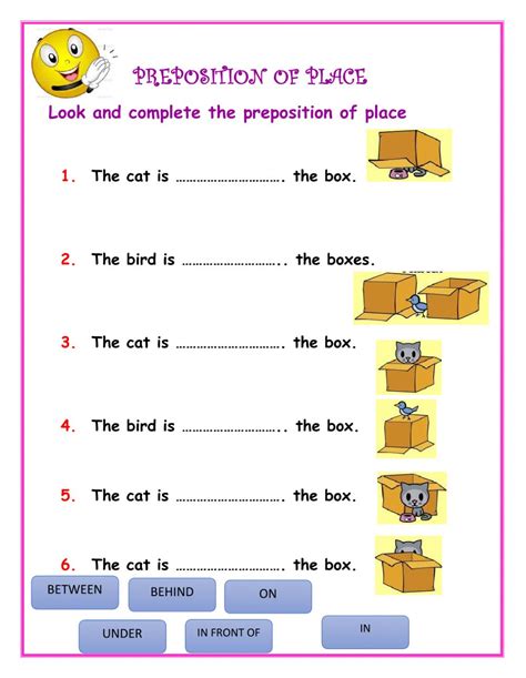 Actividad Online De Prepositions Para Grade Puedes Hacer Los Nbkomputer