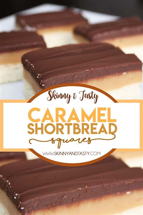 Caramel Shortbread Squares