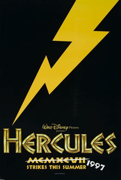 Hercules Movie Poster (#1 of 13) - IMP Awards