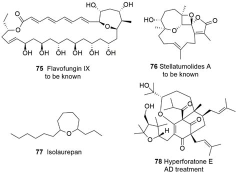 oxepane  natural products  biological activities
