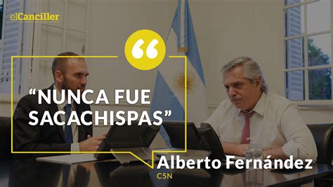 Elcanciller On Twitter Ahora Alberto Destac Que Guzm N Es Un