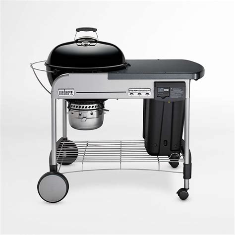 Weber Performer Deluxe Black Charcoal Outdoor Grill Reviews Crate