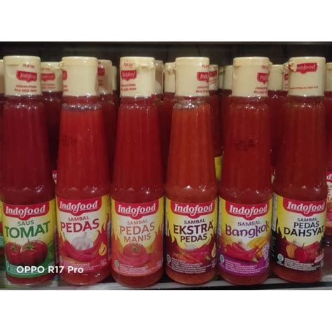 Jual Saos Sambal Indofood Botol Ml Shopee Indonesia