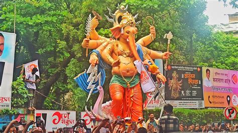 Parel Cha Raja First Look Aagman Sohala Mumbai Ganpati