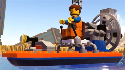 The Lego Movie Videogame Emmet S Airboat Open World Free Roam