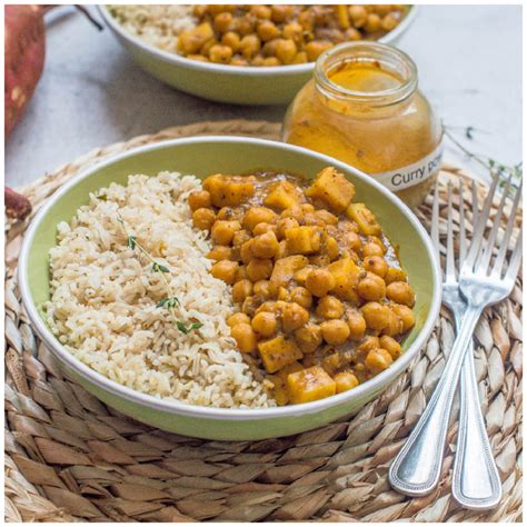 Jamaican Curry Chickpeas (Vegan, Slow Cooker Version) - That Girl Cooks ...