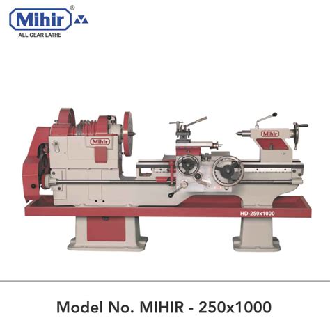 Feet Heavy Duty Cone Pulley Belt Driven Lathe Machine Mm At Rs