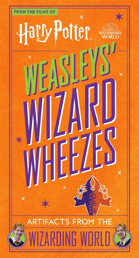 Harry Potter Weasleys Wizard Wheezes Book By Jody Revenson