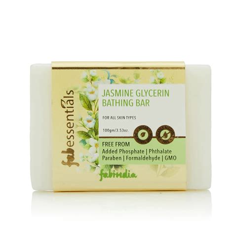 Buy Fabessentials Jasmine Glycerin Bathing Bar Gm Bathing Soap