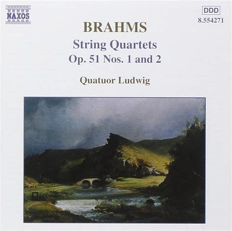 String Quartets Op N Ludwig Quatuor Johannes Brahms Amazon