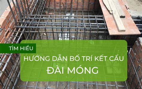 Đài móng là gì Hướng dẫn Bố trí kết cấu Thép đài Móng Cọc CHI TIẾT