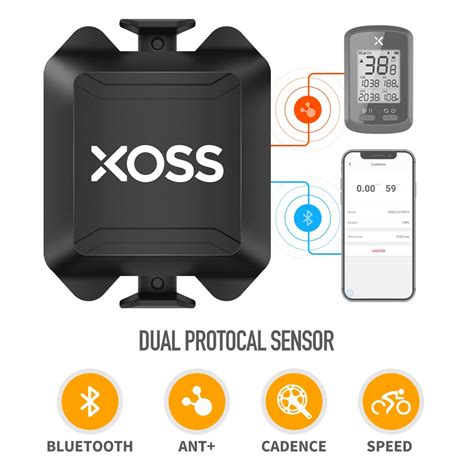 CODXOSS Bike Cadence Sensor Speed Sensor Speedometer Bicycle ANT