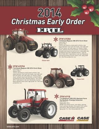 Case Ih Christmas Catalog From Ertl