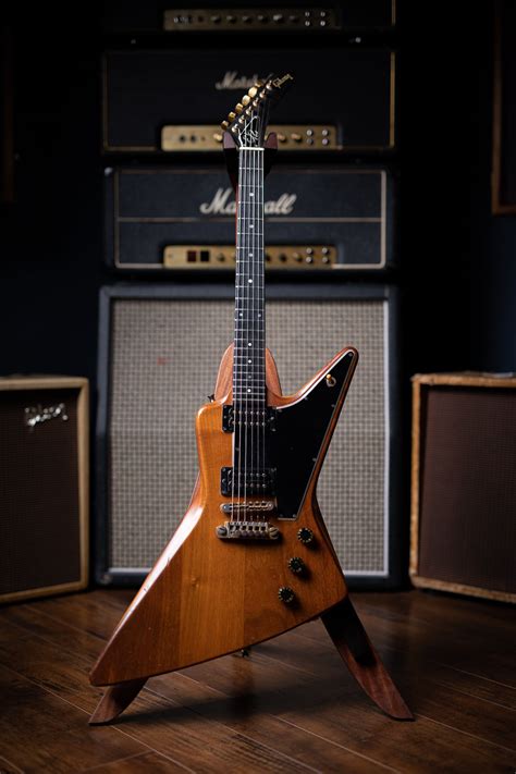 1980 Gibson Explorer E2 Electric Guitar - Natural – Walt Grace Vintage