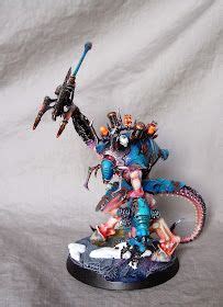 A Blue And Black Painted Warhammer With Two Swords