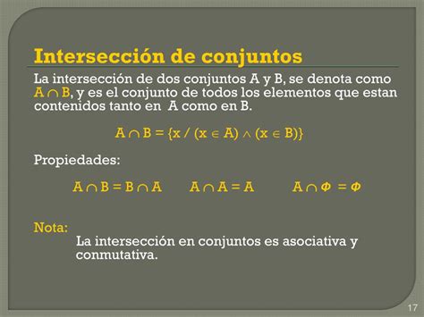 PPT Teoría de Conjuntos PowerPoint Presentation free download ID