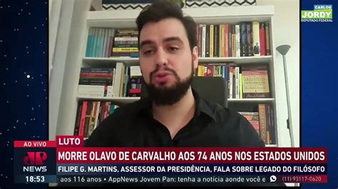 Morre Olavo De Carvalho Os Pingos Nos Is Youtube