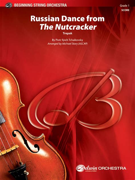 Russian Dance from The Nutcracker: String Orchestra Conductor Score ...