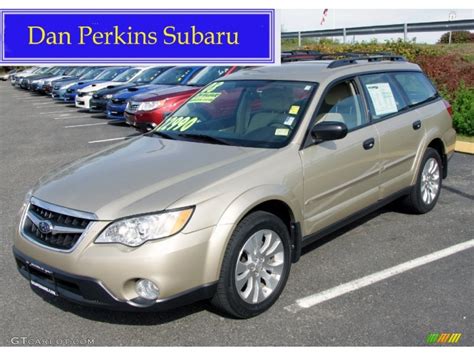 2008 Harvest Gold Metallic Subaru Outback 25i Wagon 55188615 Photo