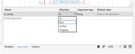 Uipath Arguments