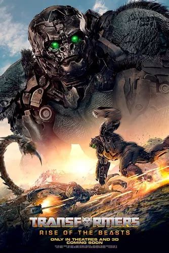 Poster The Transformers 2023 Rise Of The Beasts Envío gratis