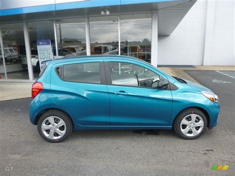 Caribbean Blue Metallic Chevrolet Spark Ls Exterior Photo