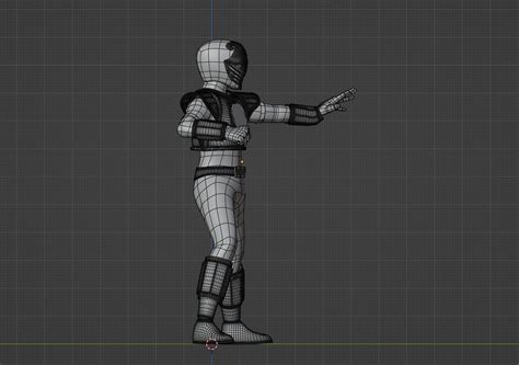 White Ranger - Mighty Morphin Power Rangers 3D Model by Summerforce