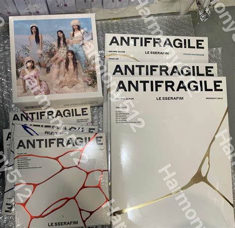 LE SSERAFIM Antifragile 興趣及遊戲 收藏品及紀念品 韓流 Carousell