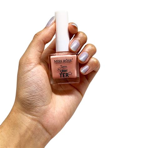 Esmalte Coleção Tem que Ter Nude Miss Rôse Virtual Make Virtual Make Maquiagem Atacado p