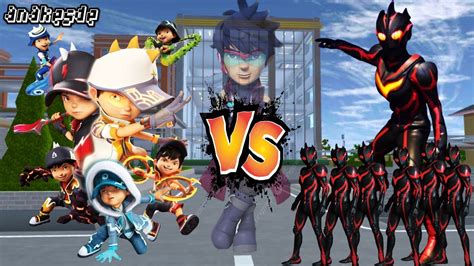 Kacaw Ultraman DARK ZAGI VS BoBoiBoy Kuasa 7 Yuta Jadi Kuase FANG