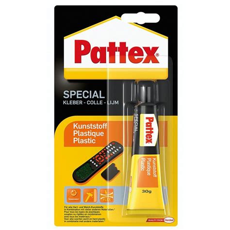 Pattex Colle Pattex Sp Cial Plastique G Transparente R Siste L