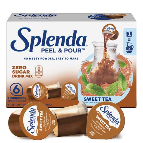 Splenda Peel And Pour Zero Calorie Drink Mix Splenda®