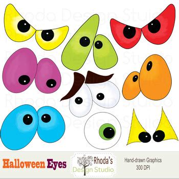 Spooky Eyes Printables