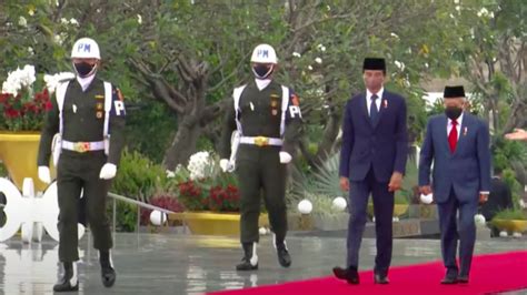 Presiden Pimpin Upacara Ziarah Nasional Hari Pahlawan Di Tmp Kalibata