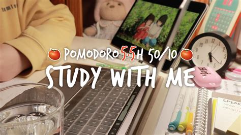 Study With Me🍅｜番茄钟学习法🍅55h实时学习5010⏰｜pomodoro Technique｜学习白噪音｜雷雨声｜键盘音