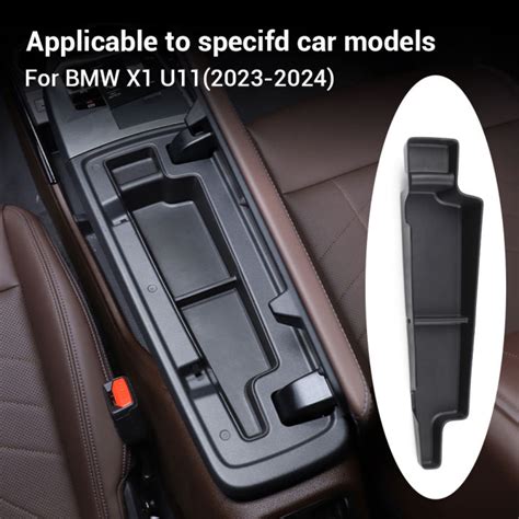 For Bmw X1 U11 2023 Car Central Console Armrest Storage Box Airspeed Abs Holder Center Console