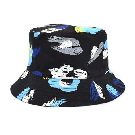 Hunpta Adult Fashion Printing Sunshade Hat Fishermans Hat Basin Hat