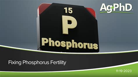 Fixing Phosphorus Fertility Ag Phd 2023 Acrestv