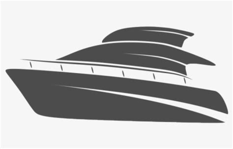 Transparent Yacht Clipart Black And White - Yacht , Free Transparent ...