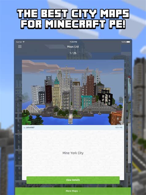 City Maps for Minecraft PE - Best Minecraft Maps for iOS (iPhone/iPad ...