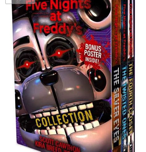 Livros Fnaf Pack 3 Mais Recompensa Poster Five Nights At Freddys Ptbr Amino