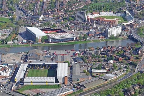 Meadow Lane Foreground Home Of Notts County Fc Capacity 19841 The