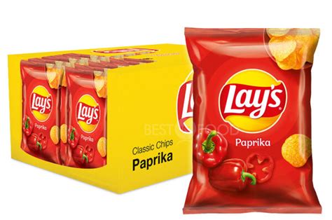 Lay´s Kartoffelchips Paprika Beutel 20x 35g