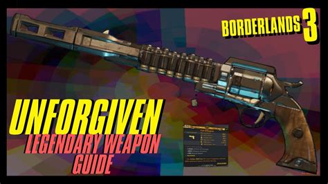 Borderlands 3 The Unforgiven Legendary Jacobs Weapon Guide Bg4g