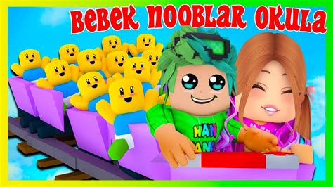 Bebek Nooblar Okula Gİdİyor 🥰 Roblox Cart Rİde KÜbra Nİsa Han Kanal