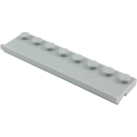 Lego Medium Stone Gray Plate X With Door Rail Brick Owl